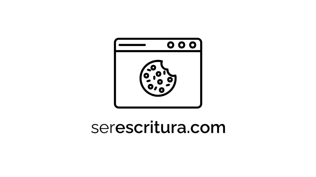 Ícono de un navegador web mostrando una galleta mordida, representando la Política de Cookies de serescritura.com, que utiliza cookies seguras para mejorar la experiencia de navegación y garantizar la seguridad del sitio.